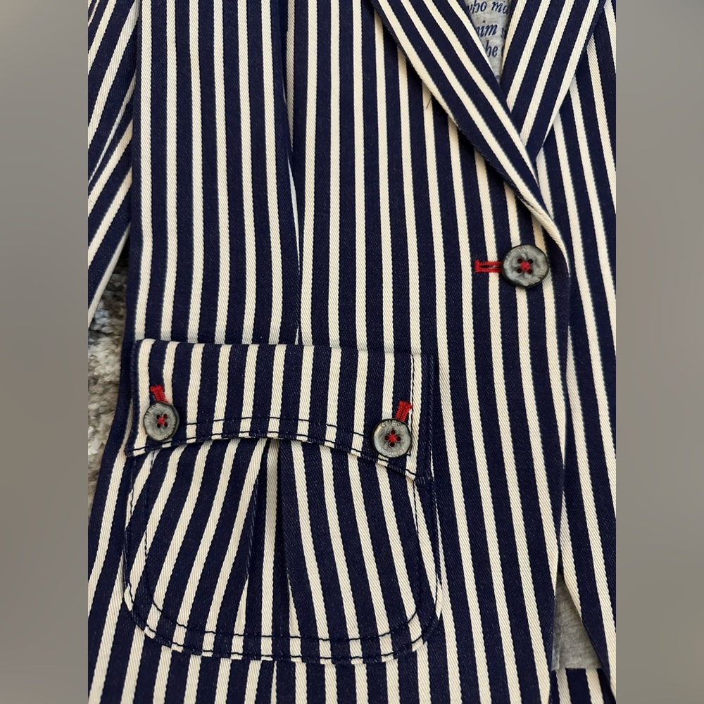Guess Striped Blazer - blue and white - Picture 3 of 6
